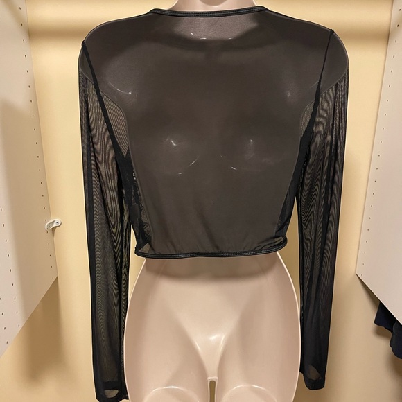 Black Lace Corset Top - Picture 7 of 10